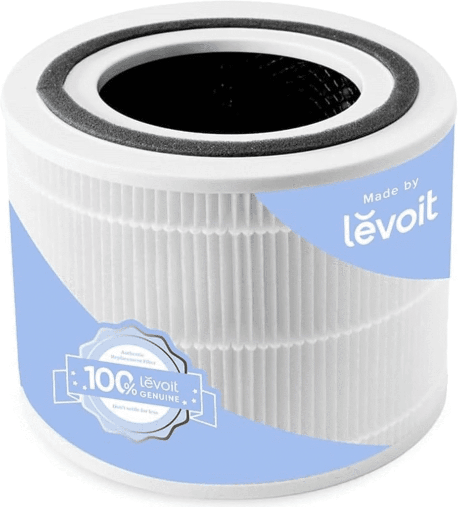 Filtro de recambio original Levoit Core 300S HEPA con carbón activo para purificadores de aire
